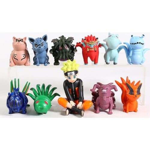 Q Version Naruto Shippuden Action Figure Anime Figures Model Itachi Sasuke PVC 10CM Statue Collectible Toy Figma Doll Gift