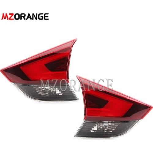 Tail Light For Nissan X-Trail 2017 2018 2019 2020 2021 LED Rear Signal Brake Lamp Warming Taillamp Car Accessories