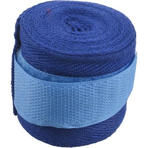 1 Pc 2.5M Eslatic Cotton Sports Strap Boxing Bandage For Sanda Muay Thai Mma Taekwondo Hand Gloves Wraps