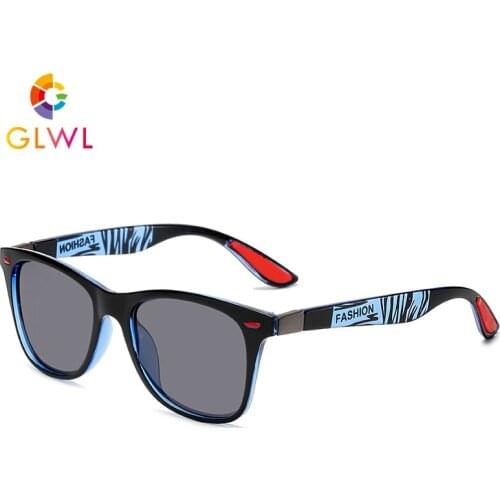 2021 Sunglasses For Men Sports Sun Glasses Boys Stylish Shade Square Driving Eyeglasses UV Protection Cycling Lenses Polarized