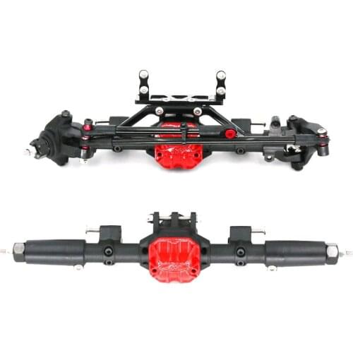 313mm Wheelbase Universal Front And Rear Metal Axle For 1 / 10 Scx10 Remote Control Car Aluminium Alloy Accessories