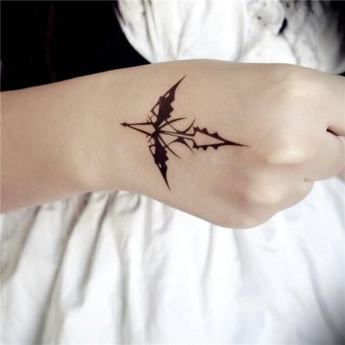 Guilty Crown GC cosplay Props waterproof Animation Cartoon logo tatoo tattoo Stickers 5.2*4.9cm Sticker XR031