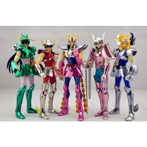 GT Model EXST EX Bronze Pegasus seiya v1 Hyoga Cygnus Dragon Shiryu Andromedae Shun safety cap Helmet metal Armor Action Figure