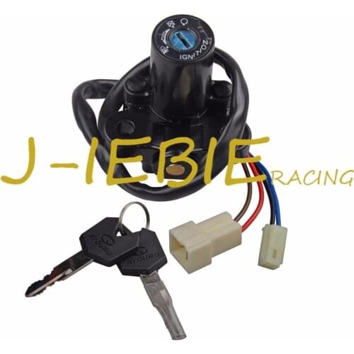 Ignition Switch Lock Key For Yamaha YZF R1 R6 FZ6 R MT03 MT09 FZ09 XJ6 FJR1300