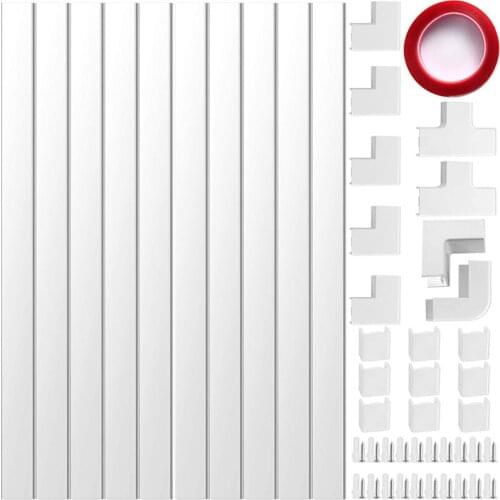 Cable Concealer, Cord Cover Raceway Kit, Wire Cover for Mount TV, Cable Hider Channel for Home Office
