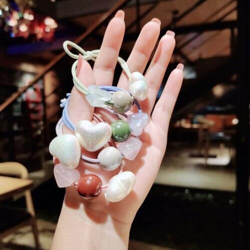 Korea Cute Little Dinosaur Hair Ties Personality High Elastic Rubber Band Fashion Girls Hair Accessories