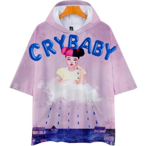 Cry Baby Melanie Martinez hooded t shirt women men harajuku 3d printed tshirt t-shirt streetwear hoodie t shirts tee plus size
