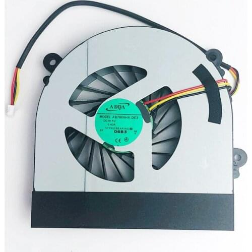 New Laptop CPU Cooling Fan For CLEVO W150 W150ER W350 W370 W370ET W370ETQ W370SK W370SKQ K590S K660E Cooler fan 6-31-W370S-101
