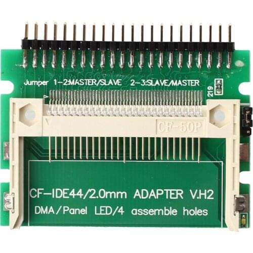Pin-bare Laptop 44-Pin Male IDE To CF Card Adapter #8