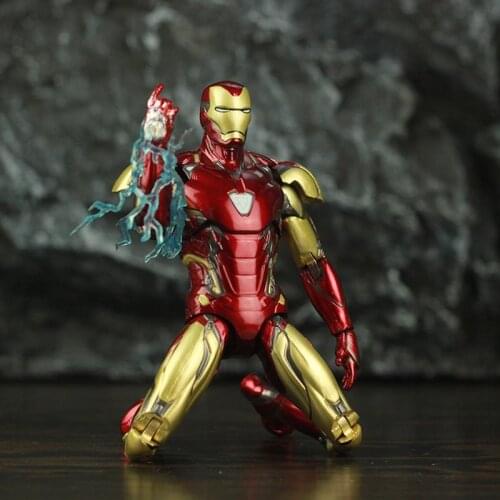 Authentic Avenger Spider-Man Homecoming Iron Man Captain America All Joints Are Movable Anime Anime Figures