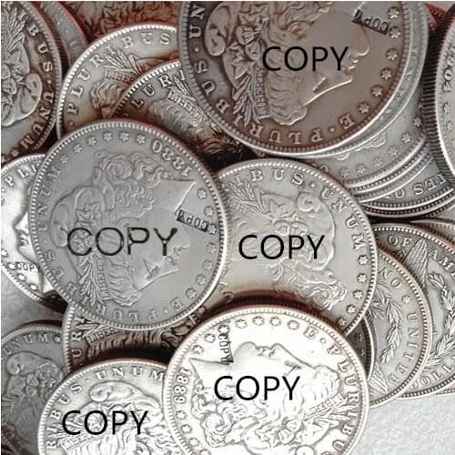 US Full Set 96pcs Morgan dollar,25pcs Peace Dollar,46pcs Seated Liberty Silver and 25pcs Trade Dollar (192pcs) Copy Coins