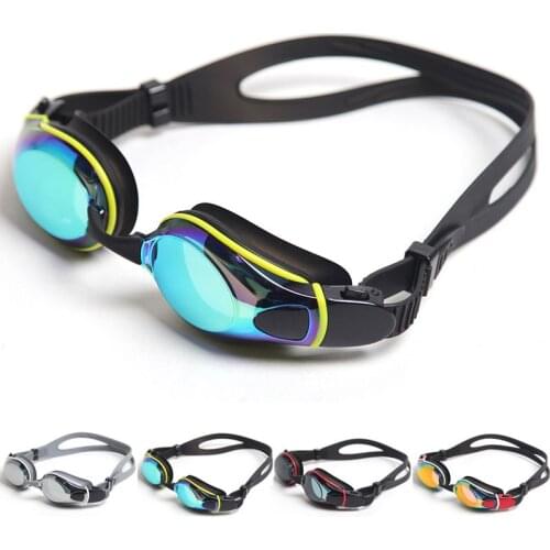 Professional Adult Anti-fog UV protection Lens Men Women Swimming Goggles Waterproof Adjustable Silicone swim Glasses in pool