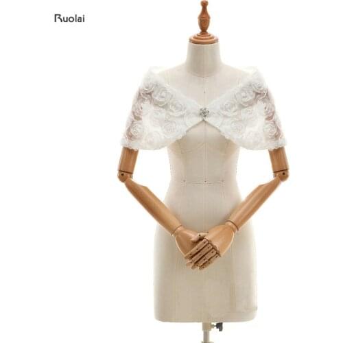 Свадебные накидки Ruolai China At AliExpress