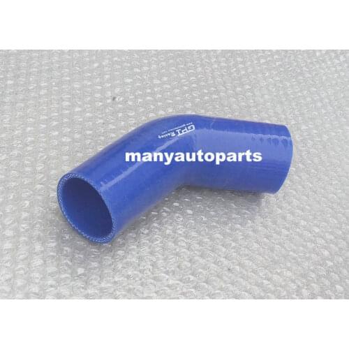 2" inch 51mm Silicone 45 degree Elbow Hose Silicon Intake Tube pipe BLUE