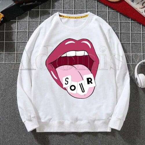 Olivia Rodrigo Fashion Mens Hoodies Spring Autumn Male Casual Hoodies Sweatshirts Mens White Color Hoodies Sweatshirt Tops