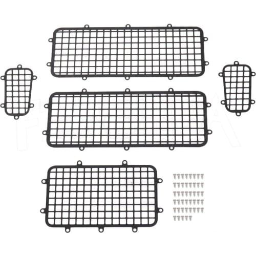TRX4 T4 Metal Window Mesh Protective Net for 1/10 RC Crawler Car Traxxas Trx-4 Trx 4