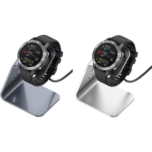 Universal Charging Stand Watch Charger Dock Holder for Garmin Forerunner 745 945 for Garmin Venu Sq / Fenix 6 Watch Accessories