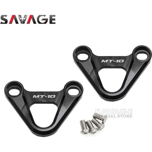 Rear Footrest Blanking Plates For YAMAHA MT-10 FZ-10 2016-2020 17 18 19 MT10 FZ10 Motorcycle Racing Hook Left Right MT FZ 10