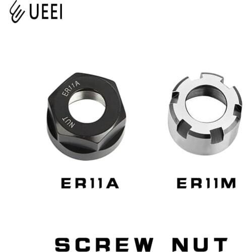 1PCS ER11 A/M CNC Router Engraving Nuts High Precision Machine Collet Chuck Nut For CNC Lathe Milling Cutter Router Bit Holder
