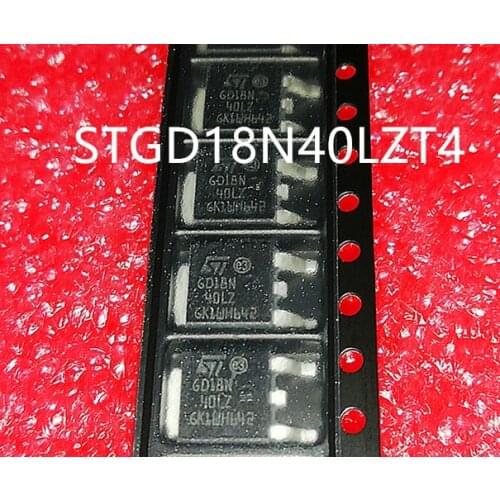 10PCS/LOT STGD18N40LZ GD18N40LZ GD18N 40LZ 18N40 TO252 car transistor Car computer board driver chips