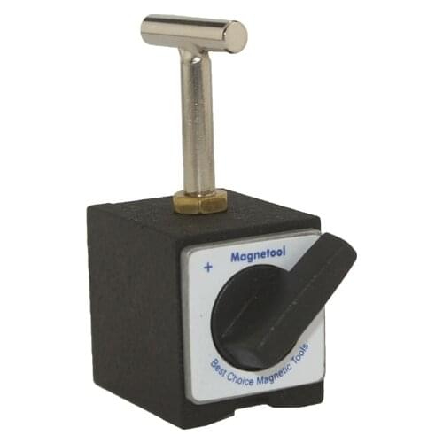 30kg holding force M6 hole dial gauge indicator stand Holder base Switch on off permanent manual handle magnetic lifter