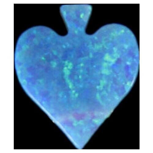 50pc/lot Free Shipping 11x13mm Ace Fire Opal Drilled Synthetic Ace Fire Opal for Necklace & Pandent