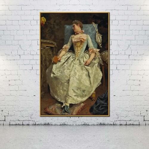 Artcozy Oil Canvas Painting Gustav Jean Jacques For Home Decoration Wall Art