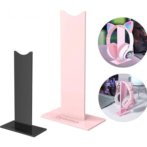 Auriculares Accesorios Pink Wireless Headset Holder Black Gaming Earphone Holder Support Gamer Helmet Mount Headset Holder