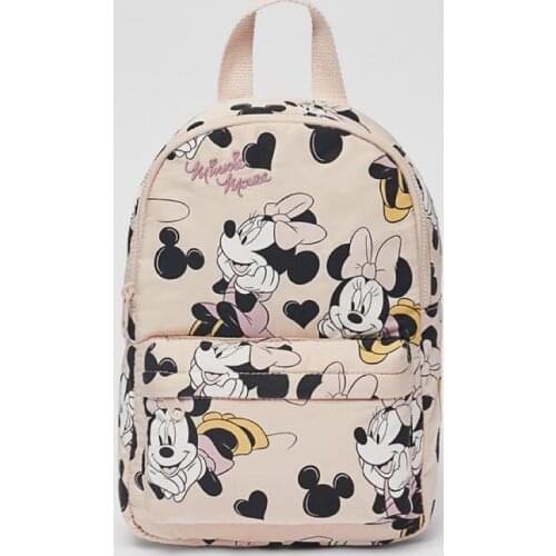 Disney Kids Backpack Kindergarten Lovely Backpack Boy Bag Mickey Mouse School Bag Disney School Supplies 7-12 Years Old