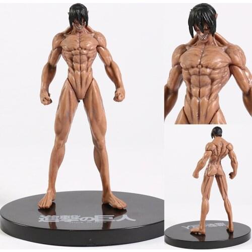 Titan Eren Jaeger Attack on Titan PVC Model Doll Toy Colletible Figurals