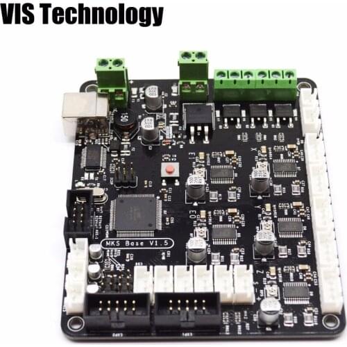 MKS BASE V1.5 3D Components Integrated Motherboard with USB cable Compatible Mega2560 RAMPS1.4 Combo Control Board for Prusa i3