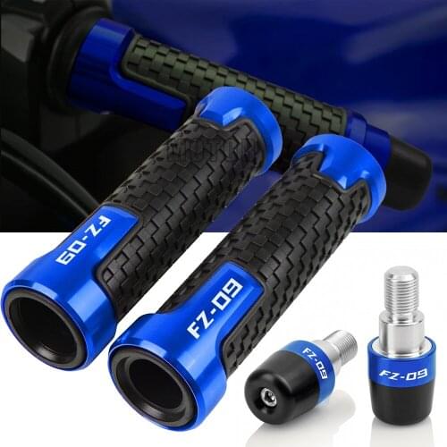 Motorcycle Handle Grip Handlebar Grips End Cover Cap For Yamaha MT 09 FZ09 FZ-09 MT-09 Tracer 2013 2014 2015 2016 2017 2018 2019