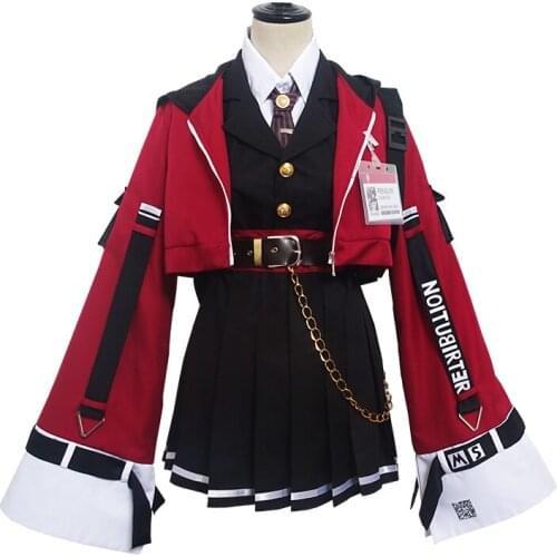 New Arrival Game Arknights SkyFire Cosplay Costume Halloween Carnival Uniforms Women Cosplay Full Set