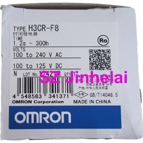 OMRON H3CR-F8 Authentic original Time relay 100-240VAC Time calculator,Solid state timer реле времени