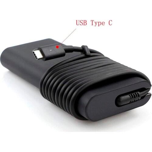 Original 130W Type C 20V 6.5A laptop charger for Dell XPS 15 9570 9575 DA130PM170 HA130PM170 M0H25 0M0H25 0K00F5 Power Supply