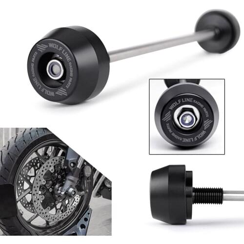 Front Axle Slider Wheel Crash Pads Protector For Honda CBR650R CB650R CBR CB 650R 650 R Neo Sports Cafe 2019 2020 CB650F CBR650F