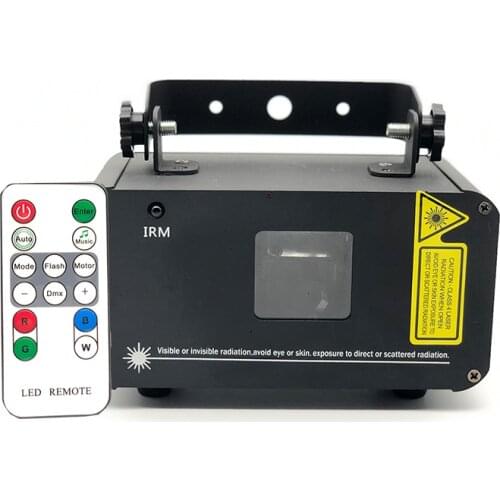 Dj RGB Full Color Laser by DMX512 Remote Control Fog Machine Image Lines Scans Dj Light Dance Bar Party Disco Effect Lighting