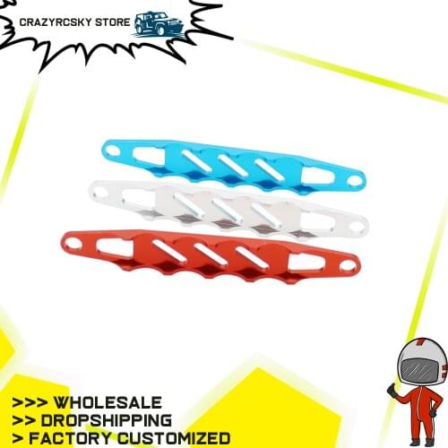 RCAWD 1PC Alloy Battery Mounting Plate For RC Hobby Model Car 1:16 HQ731 HQ732 HQ733 HQ734 Buggy Big Foot Truck Rally Car