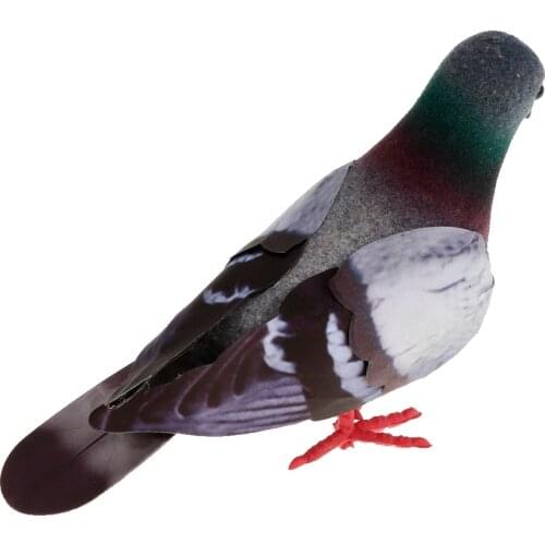Realistic Feathered Artificial Doves Animals Craft Garden Parties Lawn DIY Landscape Decorations Figurines