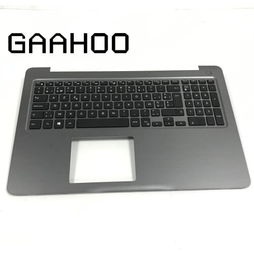 Brand new original laptop BE Belgium keyboard for DELL INSPIRON15-5000 5565 5567 Palmrest assembly keyboard w/o backlight GRAY