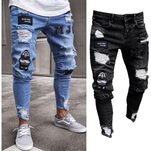 Мужские обтягивающие джинсы Thefound China At AliExpress