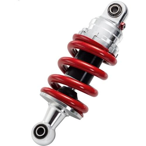 205mm Motorcycle Shock Absorber Red Universal Motorbike Scooters Adjustable Air Shock Absorbers for Yamaha Y15/Y15ZR LC135