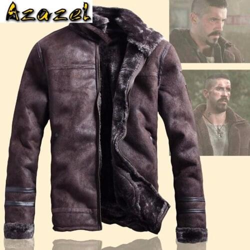 Winter Style Mens Fur Coats European Designer Casual Fashion Man Faux Fur Leather Jackets Outerwear Male Velvet Overcoats C235