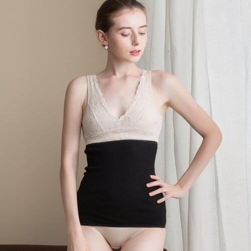 100% mulberry silk, womens knitting silk, seamless, high elastic, cold proof, stomach, stomach, abdomen and abdomen 8090