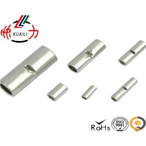 20PCS Non-Insulated Butt Connectors Electrical Splices BN14 AWG 6