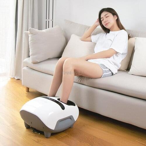 360° intelligent foot massager kneading negative ions to remove odor and hot compress foot massage physiotherapy machine