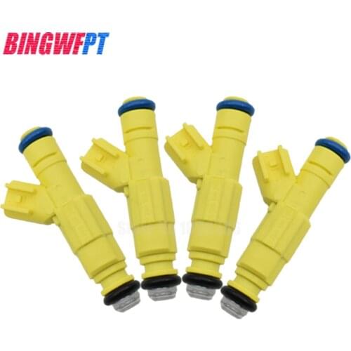 4PCS 0280156205 fuel injectors for Ford&Mazda Ranger 2004~2005,2011 / B2300 2005~2006 2.3L