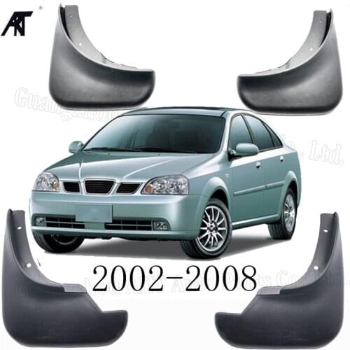 Mud Flaps For 02-08 Chevrolet Lacetti Optra Daewoo Nubira Sedan Holden Viva for Suzuki Forenza Mudflaps Splash Guards Mudguards