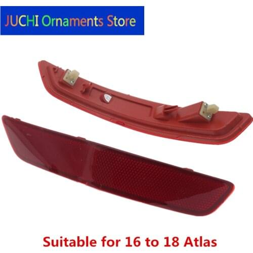 For Geely Atlas BoYue NL3 Rear Bumper Reflector Rear Bumper Decorative Cover Lamp Rear Fog Lamp Reflector Lamp Accessories