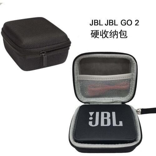 Mouse Travel Hard Protective Case Carrying Pouch Cover Bag for JBL GO2 - Waterproof Ultra Portable Bluetooth Speaker